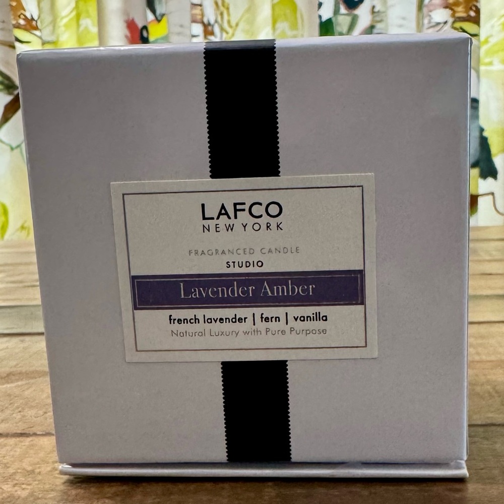 LAFCO Lavender Amber Candle